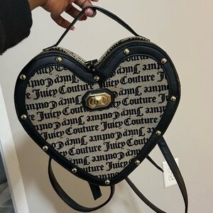 Juicy Couture heart backpackk